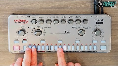 Cyclone Analogic TT-78 Beat Bot Demo