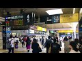 朝のJR京都駅の風景View of JR Kyoto Station JR京都站的风景