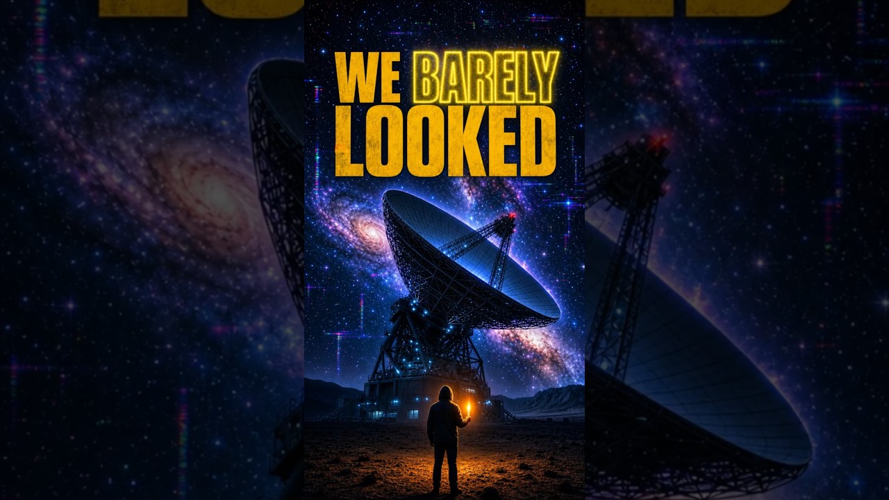 We Haven't Found Aliens Because We've BARELY Looked