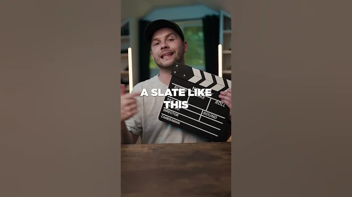 What are SLATES used for in film?