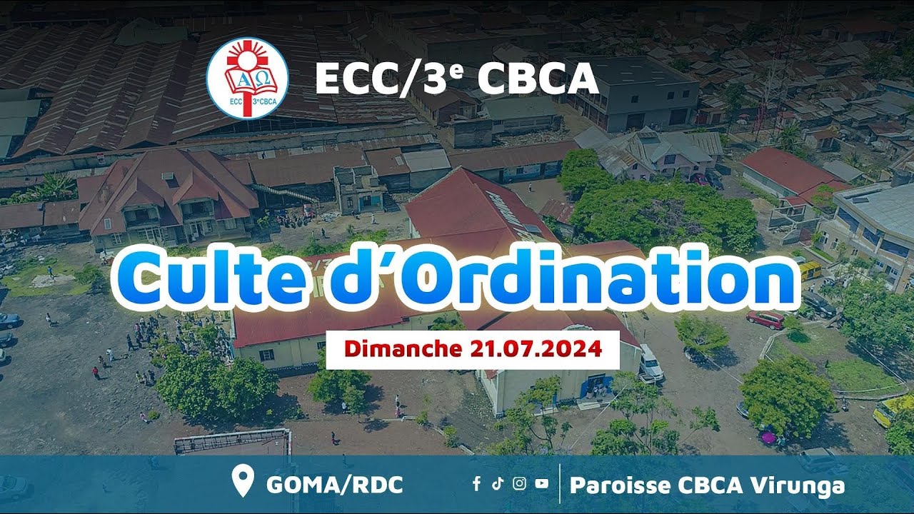 Live : Culte d'Ordination des Pasteurs de la CBCA