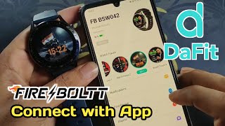 da fit smart watch how to connect|fire boltt smartwatch connect to phone screenshot 3
