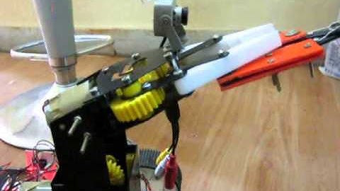 PC controlled Bomb defusion robot with laser shooting GUN