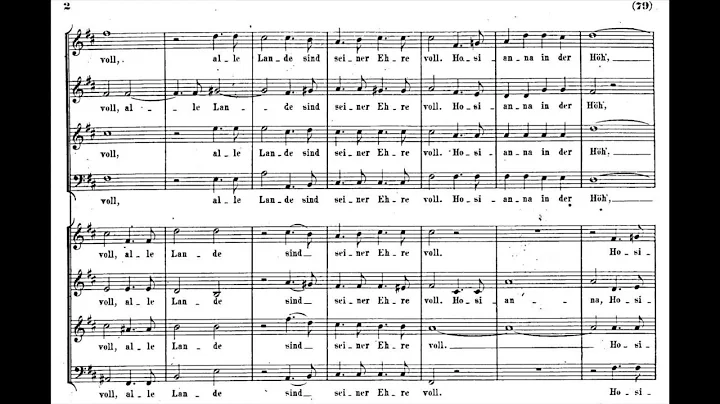 Mendelssohn - Heilig, WoO 27