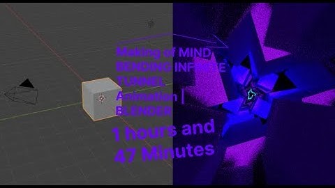 Making of MIND BENDING INFINITE TUNNEL Animation | BLENDER