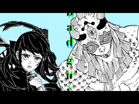 鬼滅の刃　〔静止画MAD〕  【bad guy】　時透無一郎　対　玉壺