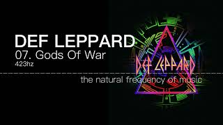 Def Leppard - 07. Gods Of War 432hz / 423hz