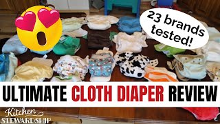 23 Brands Tested! The Ultimate Cloth Diaper Review | What is the Best Cloth Diaper?