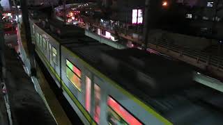 マニラLRT1号線1000形 エドサ駅到着 Manila LRT Line 1 Class 1000