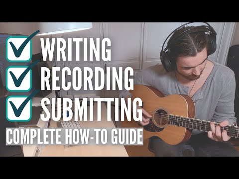 Session Guitarist FROM HOME | Writing, Recording & Submitting Tracks [Complete How-To Guide]