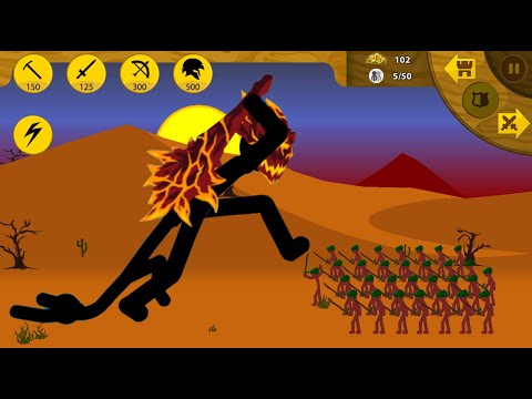 Leaf Giant vs 30 Sword 🏆 STICK WAR LEGACY Mod Insane Huge Upgrade