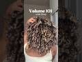 Volume 101 ✨ #curlyhair #curlyhaircare #curlyhairroutine #washngo #3bhair