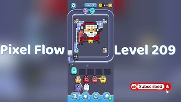 🎮 Pixel Flow Level 209 Walkthrough | Go Answer 🧩✨