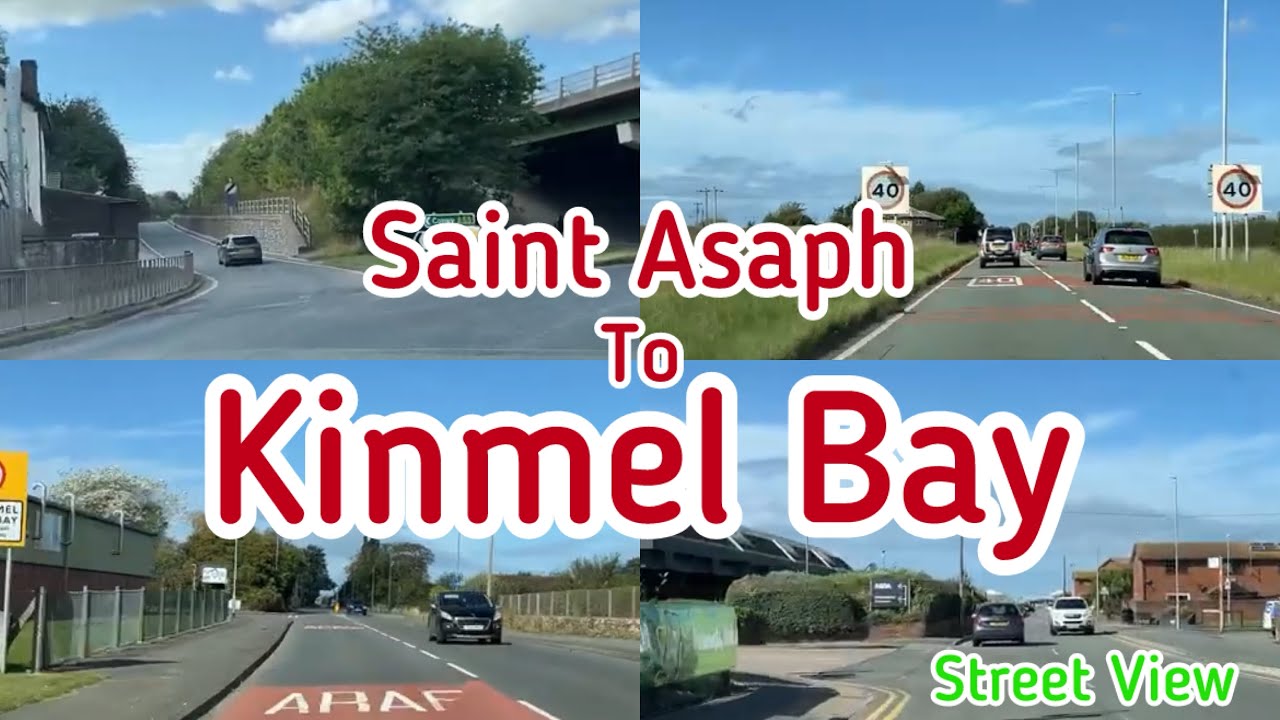 Saint Asaph To Kinmel Bay | Street View | 🏴󠁧󠁢󠁷󠁬󠁳󠁿 | 2024