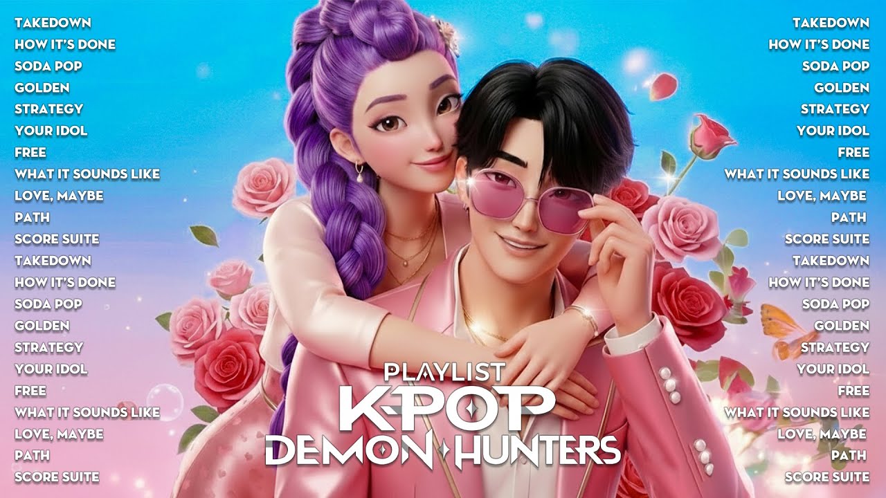 Kpop Demon Hunter - Best Song Playlist (Golden,Soda Pop,Your idol, Takedown)
