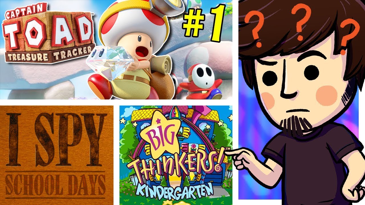 Captain Toad Nintendo Switch (Part 1) + Goodwill Games! - PeebLive - YouTube
