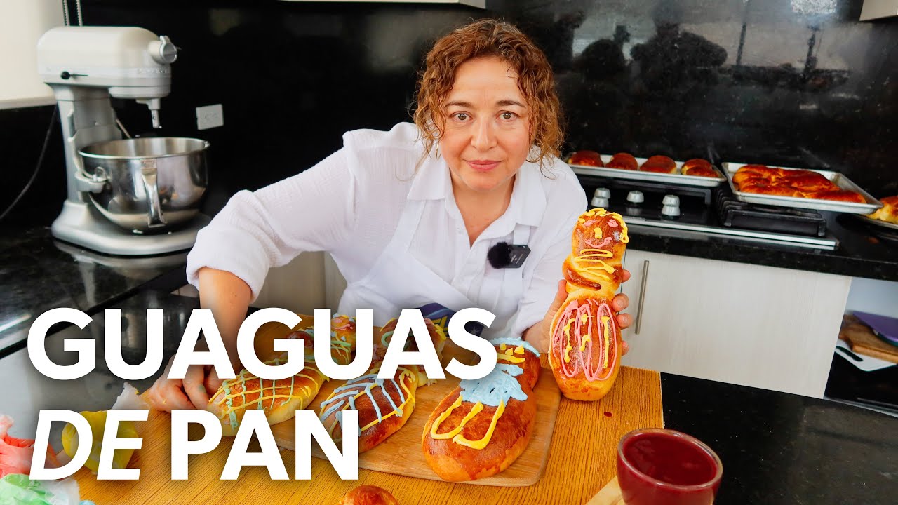 Receta de GUAGUAS de PAN (Las Tradicionales) 🪆😋