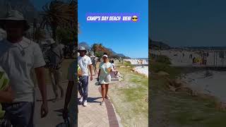 Where to get beach and mountain view in one spot in Cape Town capetown southafrica beach travel