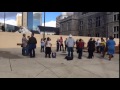 Black Lives Matter Protesters Outside Of Springfield Courthouse On Thursday