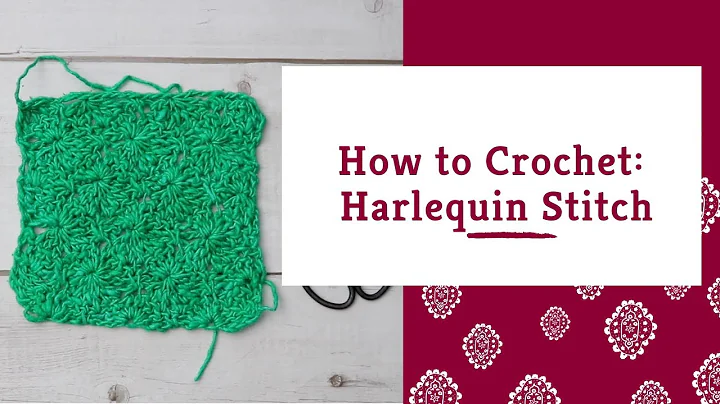 Master the Elegant Harlequin Stitch with This Crochet Tutorial