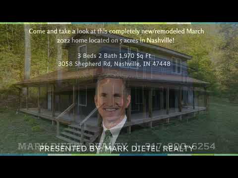 3058 Shepherd Road, Nashville, IN home video tour