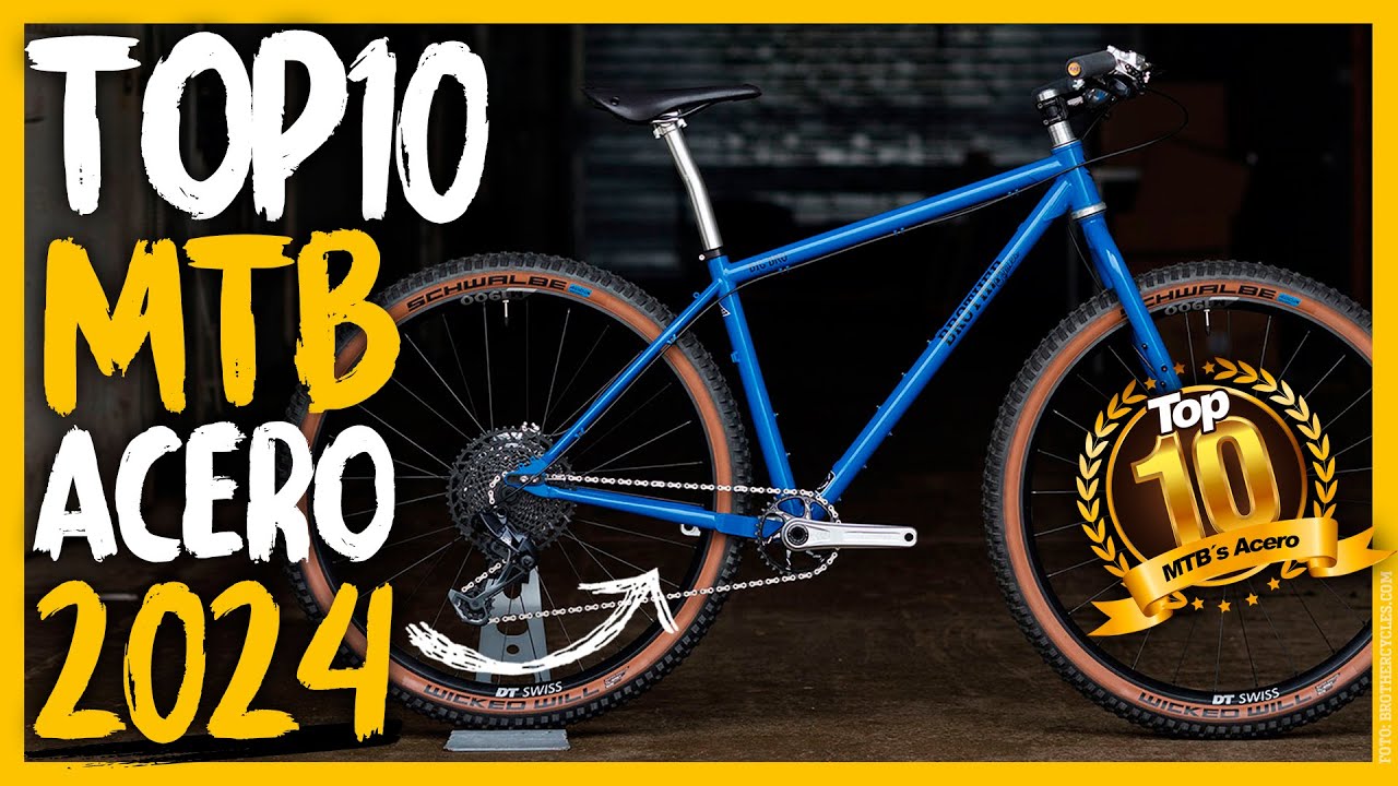 Mejores MOUNTAIN BIKES de ACERO para BIKEPACKING en 2024