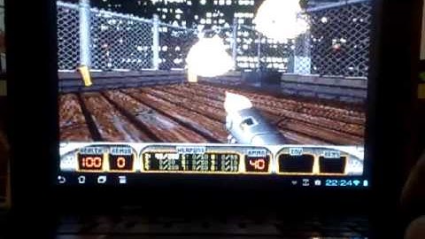 Duke Nukem on Android 4.0 running on MsDos Dosbox