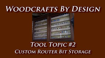 Tool Topic #2 - A different kind of router bit storage!