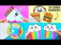 10 DIY KAWAII BOOKMARKS | DIY School Supplies for Back to School