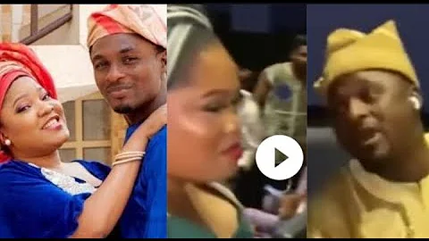 TOYIN ABRAHAM, Adeniyi Johnson GREETED themselves in a LOVELY way | Yoruba movie actress actor 2023