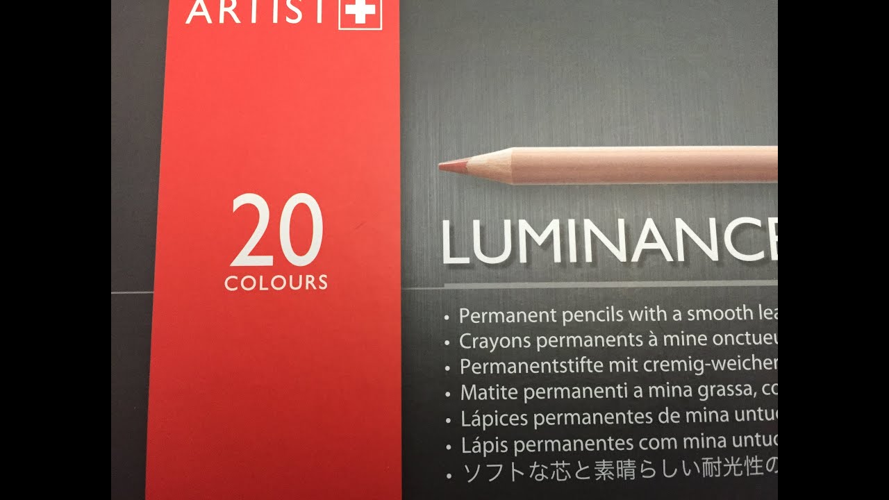 Caran d'Ache : Luminance 6901 : Colour Pencil : Set of 20 Portrait