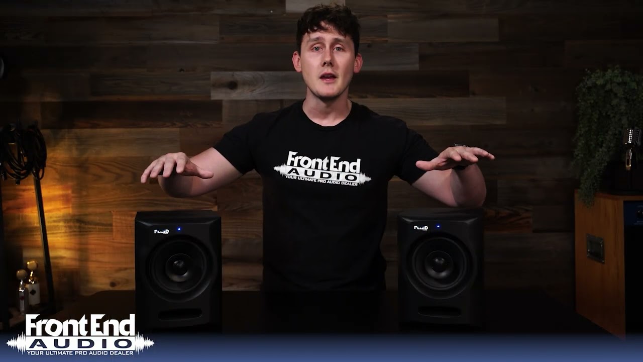 Fluid Audio FX50 V2 Studio Monitors - Out Of The Box at Front End