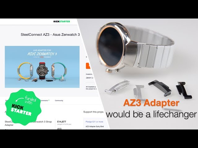 Asus Zenwatch 3 Strap Adapter Fun fact