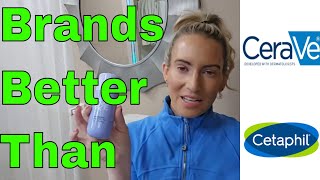 5 Drugstore Skincare Brands Better Than CeraVe & Cetaphil - Affordable, Effective Product Options