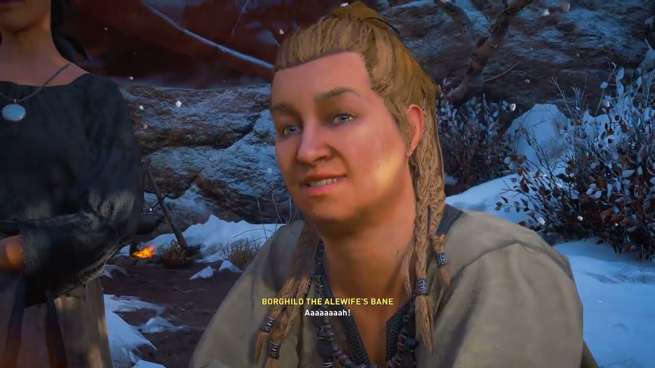 Flyting Borghild the Alewife'S Bane