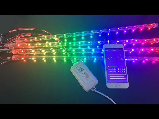 DC5V WS2812B Digital LED Meteor Lights Pixel Tube [LED-HOLIDAY-RGB-0.5M]