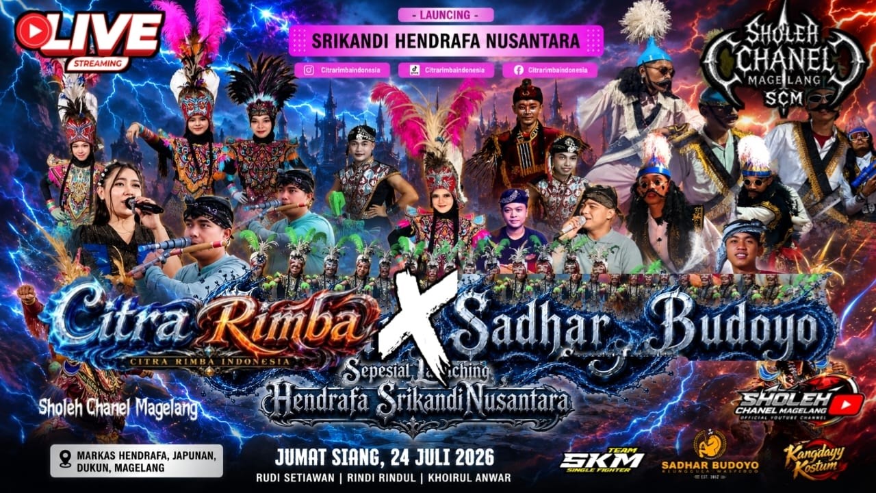 🔥LIVE SIANG INI🔥CITRA RIMBA FEAT SADHAR BUDOYO📌MARKAS HENDRAFA JAPUNAN DUKUN MAGELANG