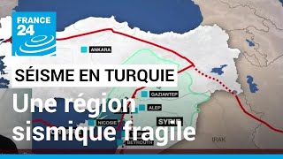 Séisme meurtrier en Turquie : une région sismique particulièrement fragile • FRANCE 24