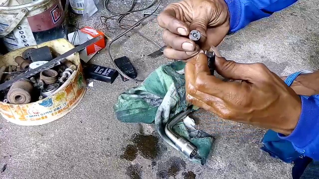 Tutorial memperbaiki mesin compact tanah 