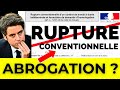  alerte info rupture conventionnelle abroge en 2024 par le gouvernement attal 