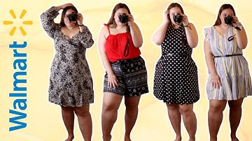 HUGE Walmart Plus Size Try On Haul | Size 18 Spring Fashion