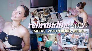 Rebranding 2026 Metas, Vision Bord, Compras