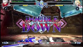 Blazblue Central Fiction: Joker (Ragna) vs JivDaley (Es/Naoto) Part 2