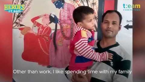 Heroes at Team Computers - Raghavander