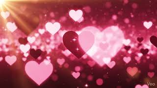 Soft Romantic Heart Background 4K | Dance & Stage Use | Annual Function Dance Song |Video Background screenshot 2