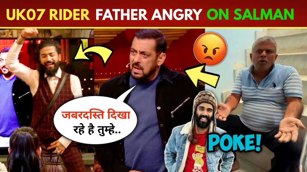 Uk 07 Rider Image Angry 😮Uk07 Rider Father Angry On Salman Khan | Jatt Prabhjott Poke Uk07 ...