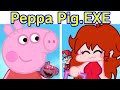 Friday Night Funkin' VS Peppa Pig FULL WEEK + Cutscenes & Ending | PEPPA.EXE (Muddy Puddles Funkin)