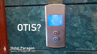 MODDED BY OTIS? | Modernized Shanghai Mitsubishi Traction Lifts / Elevators - Hotel Paragon, Jakarta