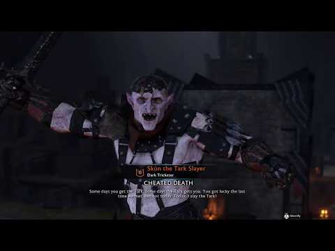 Shadow of War Final Encounter with the Tark Slayer