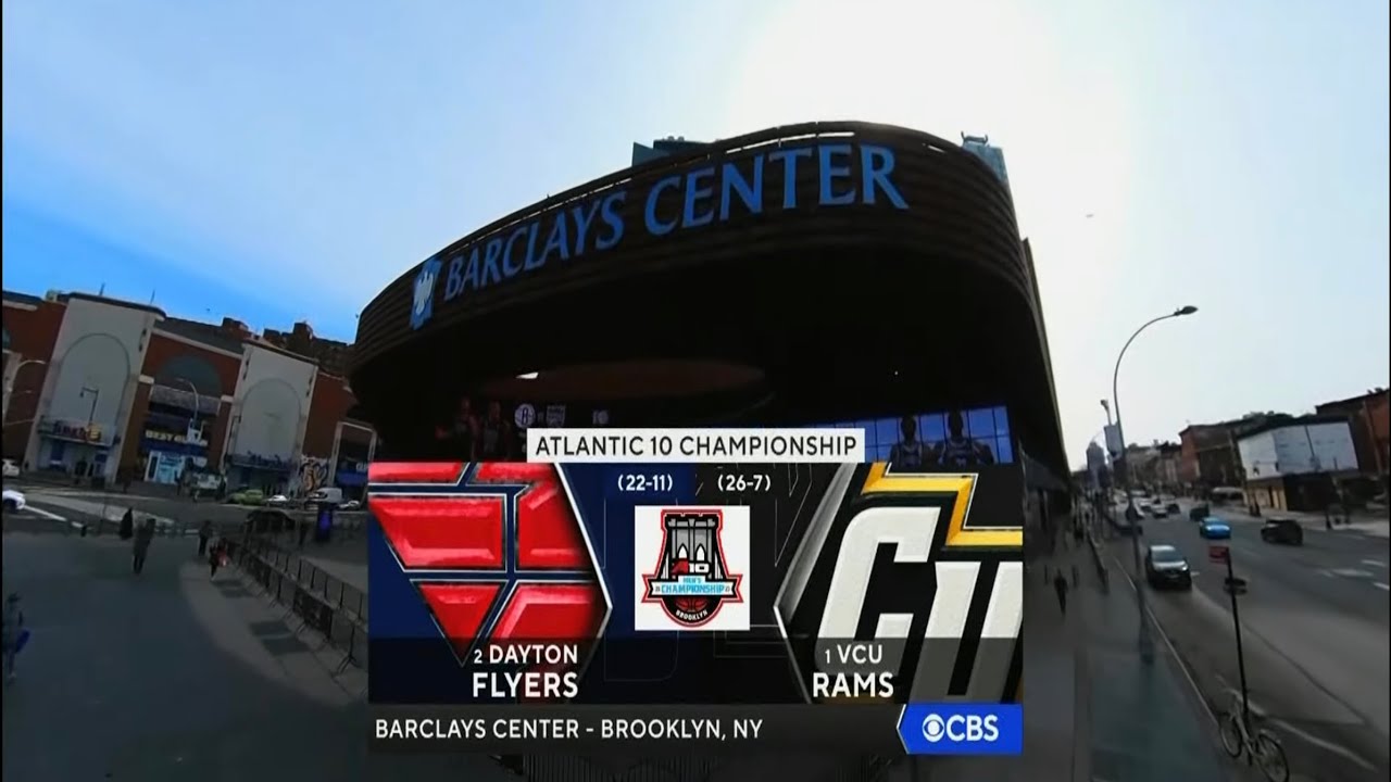 Atlantic 10 Championship on CBS intro Dayton vs VCU YouTube